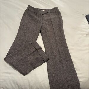 Elegant Brown Boot Cut Women's Pants